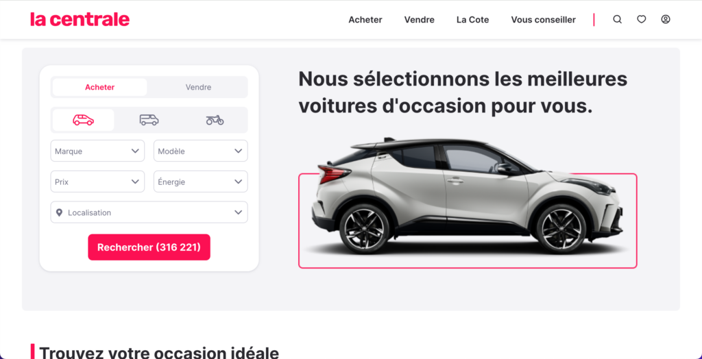 La Centrale achat voiture
