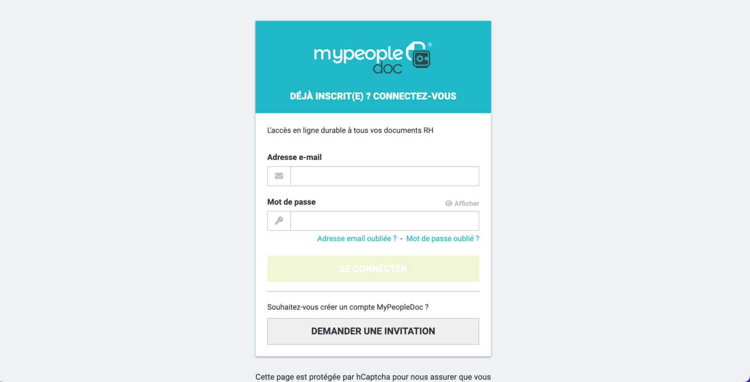 MyPeopleDoc connexion : le guide pour vous connecter MyPeopleDoc connexion
