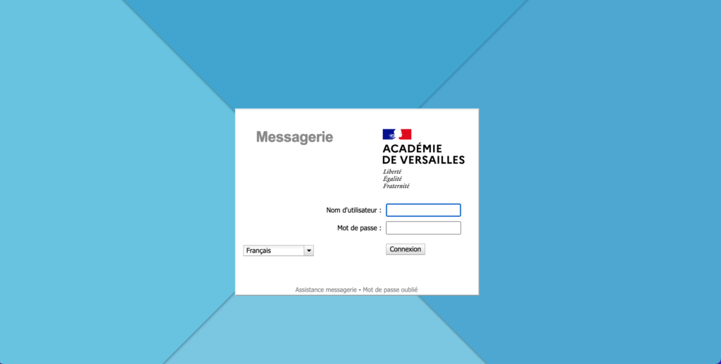 webmail versailles connexion