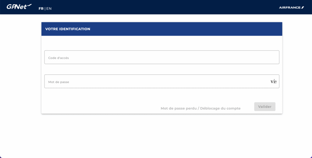 GPnet air france