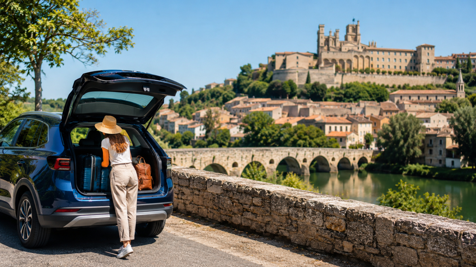 location de voiture à Béziers adaptée à votre voyage